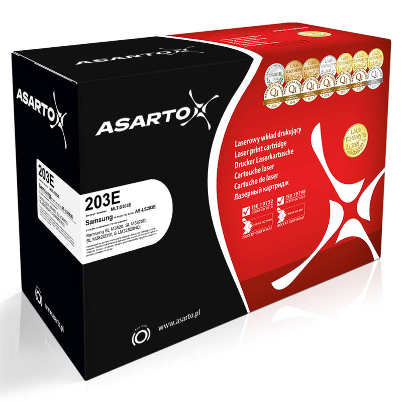 Toner Asarto do Samsung 203E | SU885A | 10000 str. | black Toner Asarto do Samsung 203E | SU885A | 10000 str. | black