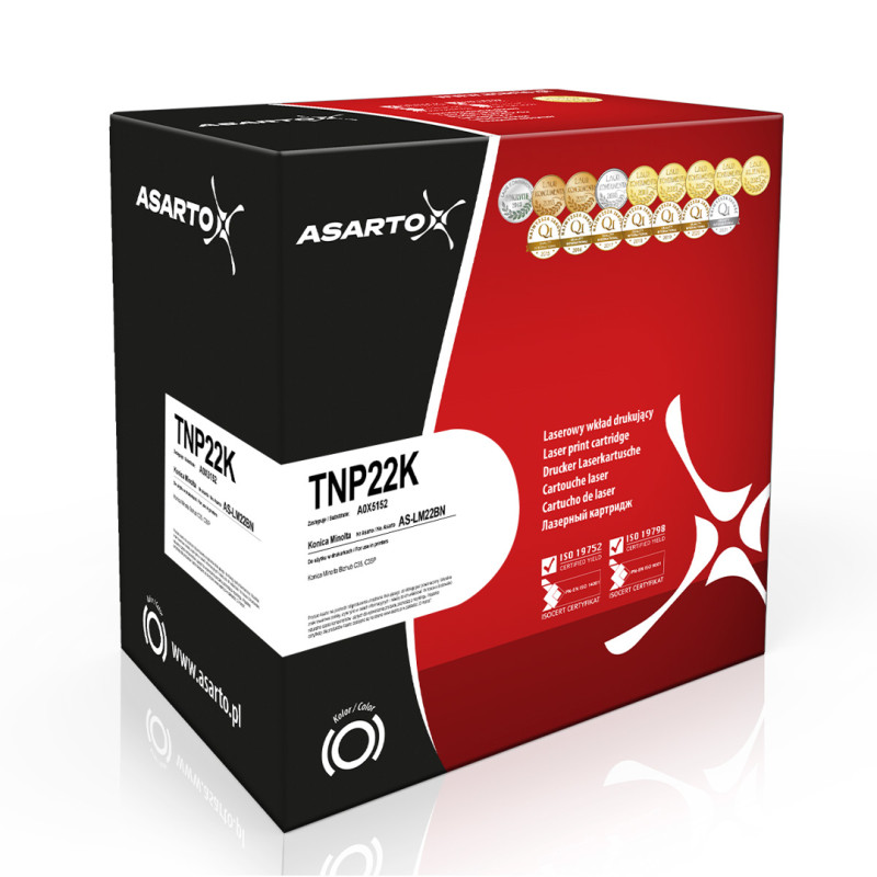 Toner Asarto do Konica-Minolta TNP22K | A0X5152 | 6000 str. | black Toner Asarto do Konica-Minolta TNP22K | A0X5152 | 6000 str. | black