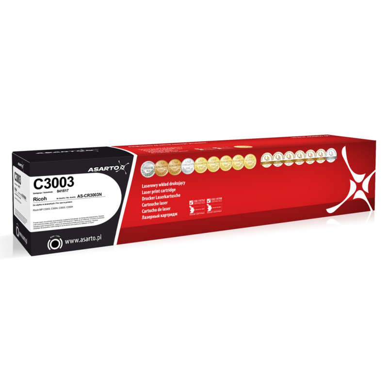 Toner Asarto do Ricoh C3003BN | 841817 | 29000 str. | black Toner Asarto do Ricoh C3003BN | 841817 | 29000 str. | black