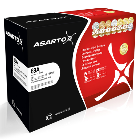 Toner Asarto do HP 89A | CF289A | 5000 str. | black | z chip