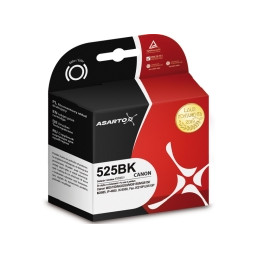 Tusz Asarto do Canon 525BK | 4529B001 | 360 str. | black