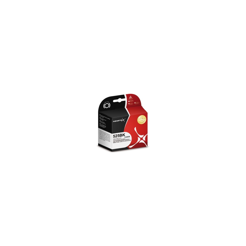 Tusz Asarto do Canon 525BK | 4529B001 | 360 str. | black
