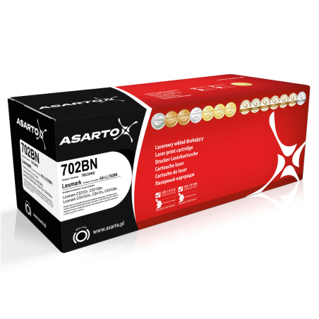 Toner Asarto do Lexmark 702BN | 70C2HK0 | 4000 str. | black