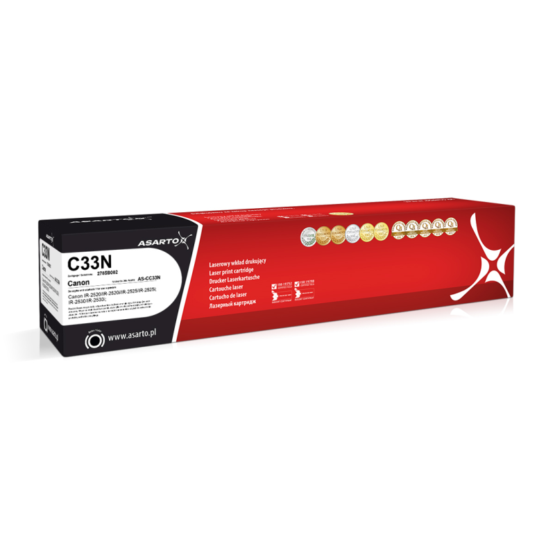 Toner Asarto do Canon C33N | 2785B002 | 14600 str. | black