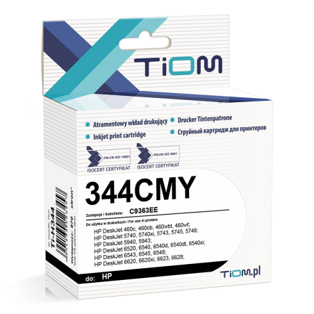 Tusz Tiom do HP 344CMY | C9363EE | 570 str. | color