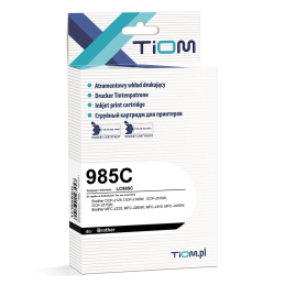 Tusz Tiom do Brother 985C | LC985C | 260 str. | cyan