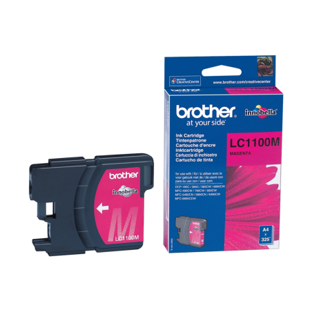 Tusz Brother do DCP395CN/585CW/6690CW715W | 325 str. | magenta