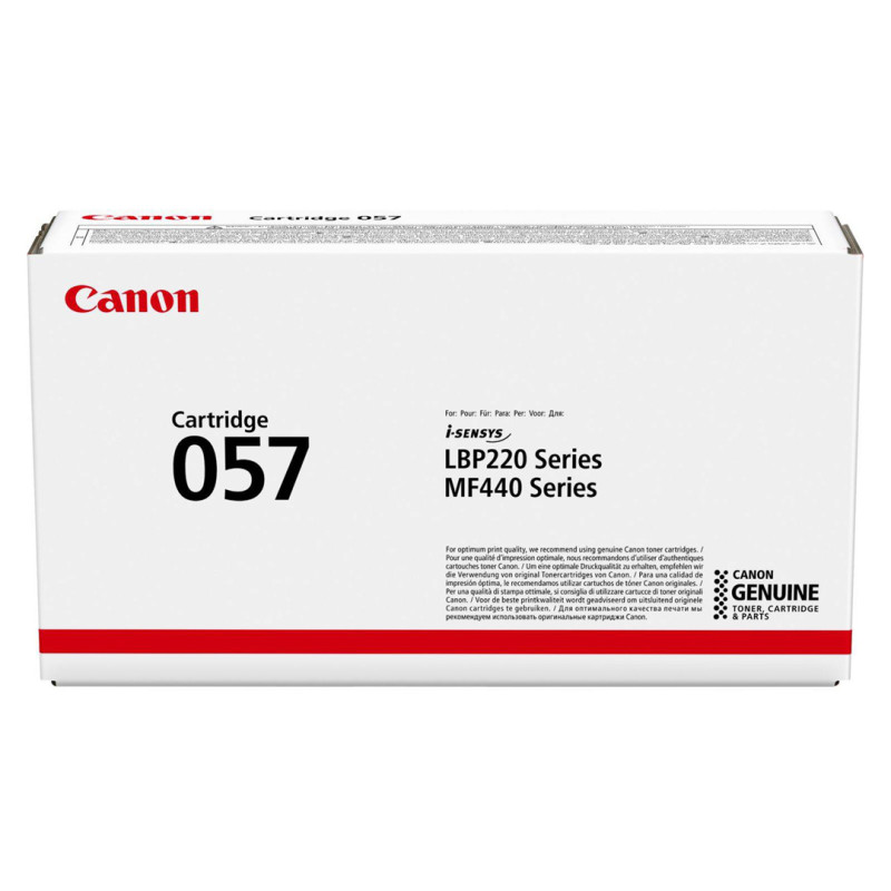 Toner Canon 057BK do i-SENSYS MF443dw/MF445dw/MF446x/MF449x | 3 100 str.| black Toner Canon 057BK do i-SENSYS MF443dw/MF445dw/MF446x/MF449x | 3 100 str.| black