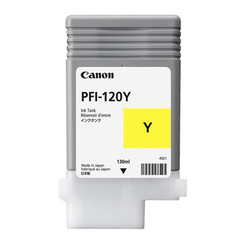 Tusz Canon PFI-120 Y  | iPF TM-200/205 | 130ml | yellow