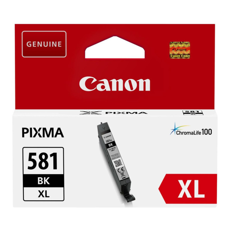 Tusz Canon CLI-581BK XL do Pixma TR7550/TR8550/TS6150 | 8,3ml | black Tusz Canon CLI-581BK XL do Pixma TR7550/TR8550/TS6150 | 8,3ml | black