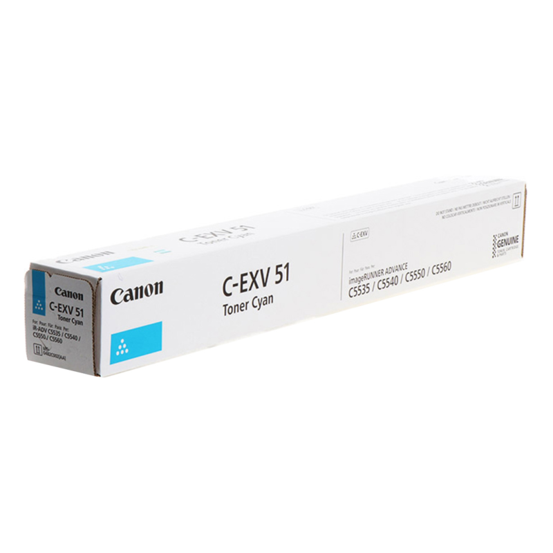 Toner Canon CEXV51C do iR-ADV C5535i/C5540i | 60 000 str. | cyan