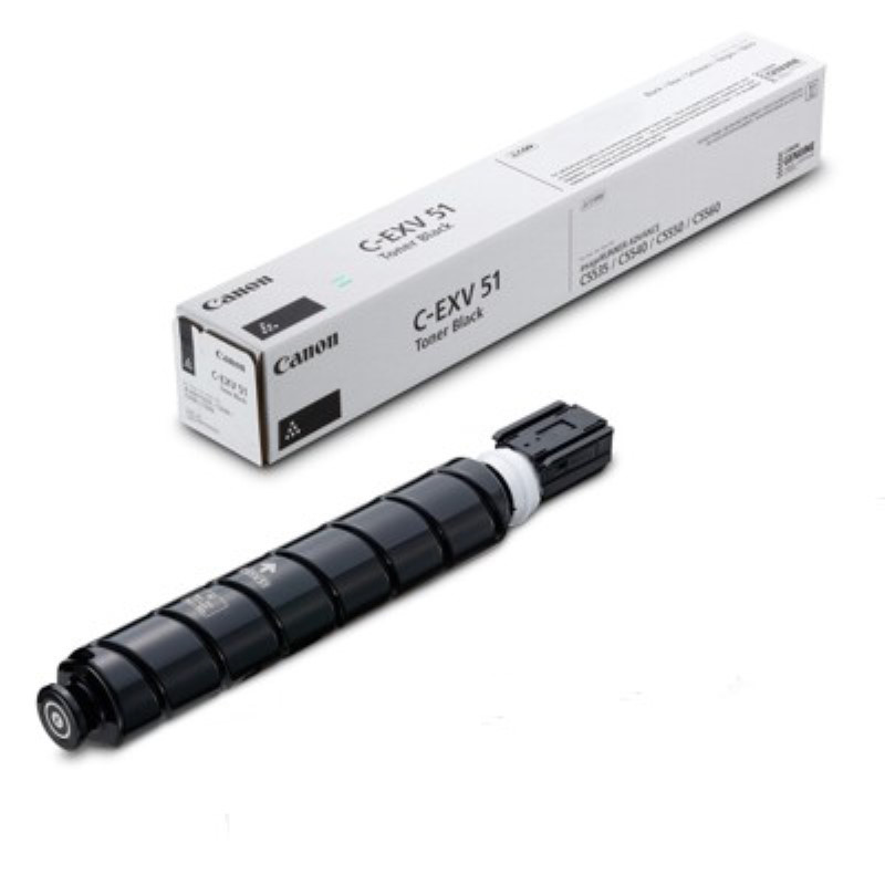 Toner Canon CEXV51BK do iR-ADV C5535i/C5540i | 69 000 str. | black Toner Canon CEXV51BK do iR-ADV C5535i/C5540i | 69 000 str. | black