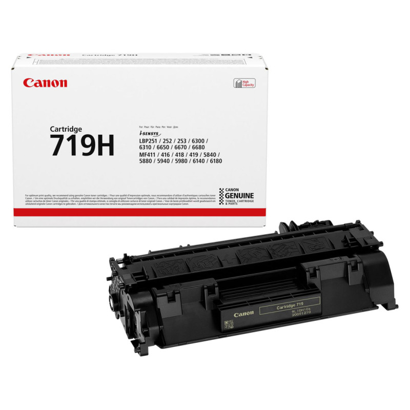 Toner Canon CRG719H do LBP-6300/6310 | 6 400 str. | black Toner Canon CRG719H do LBP-6300/6310 | 6 400 str. | black