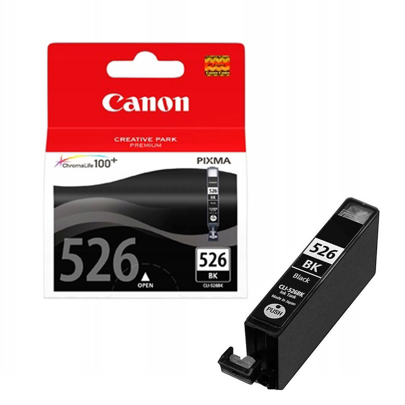 Tusz Canon CLI526BK do MG-5150/5250/6150/8150 | 9ml | black Tusz Canon CLI526BK do MG-5150/5250/6150/8150 | 9ml | black
