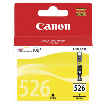 Tusz Canon CLI526Y do MG-5150/5250/6150/8150 | 9ml | yellow