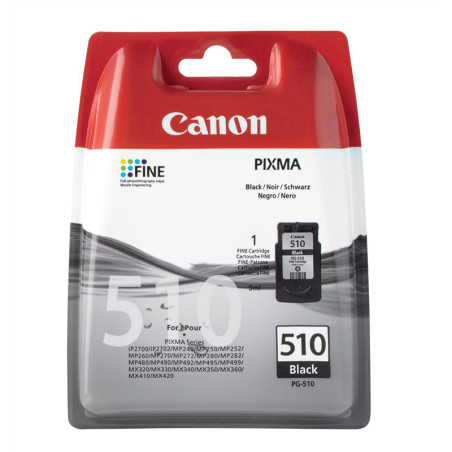 Tusz Canon PG510 do MP-240/260/270, MX-360 | 9ml |  black