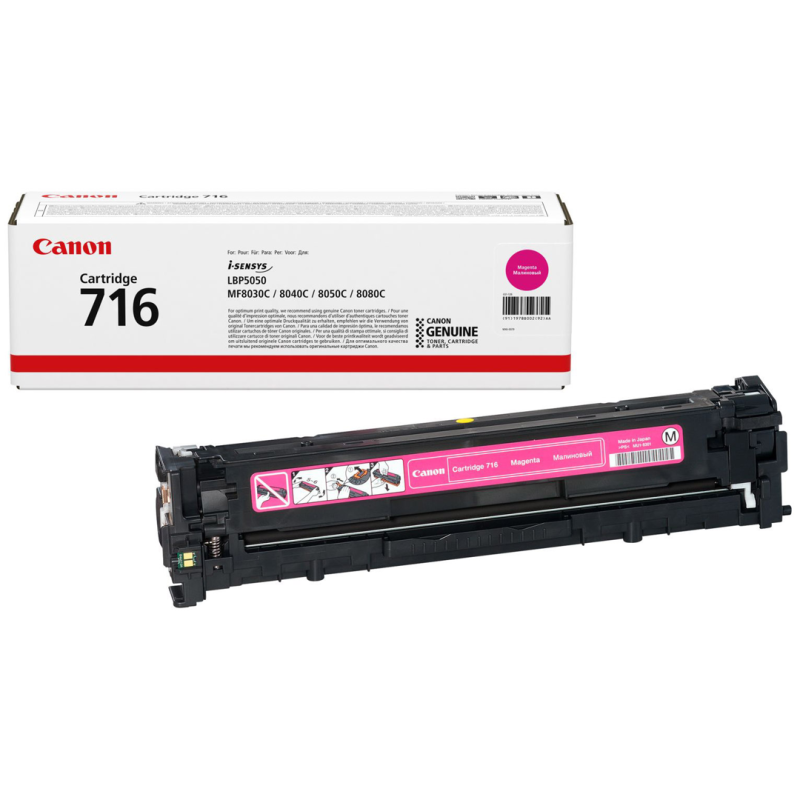 Toner Canon CRG716M do LBP-5050, MF-8030/8050 | 1 500 str. | magenta