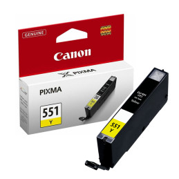 Tusz Canon CLI551Y do iP-7250, MG-5450/6350 | 7ml |  yellow