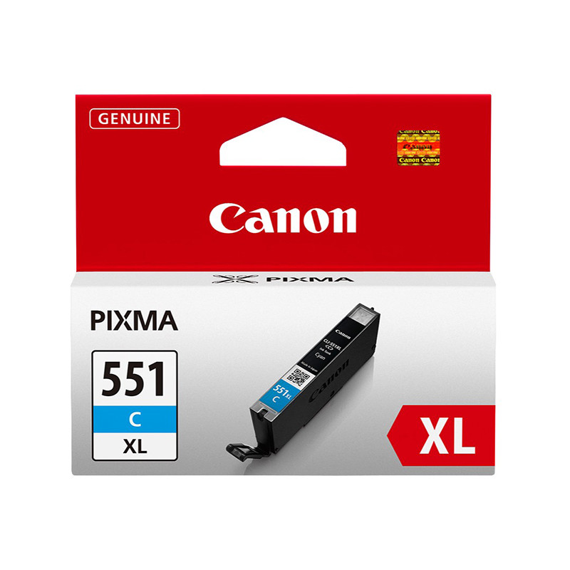 Tusz Canon CLI551C XL do iP-7250, MG-5450/6350 | 11ml | cyan Tusz Canon CLI551C XL do iP-7250, MG-5450/6350 | 11ml | cyan