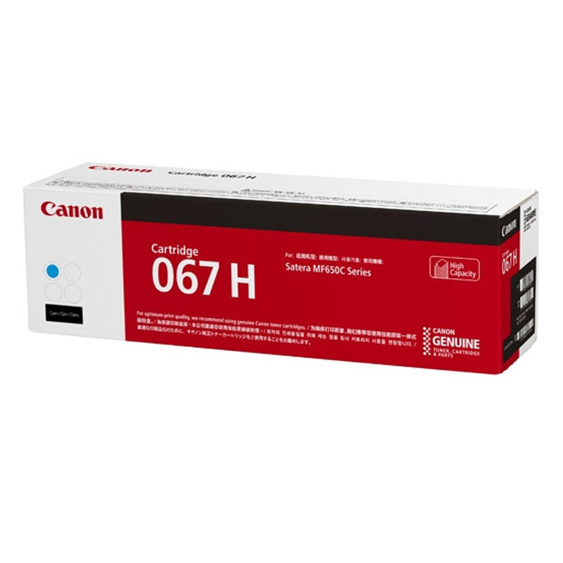 Toner Canon CRG-067HC do i-SENSYS MF651Cw/MF655Cdw | 2350 str. | Cyan