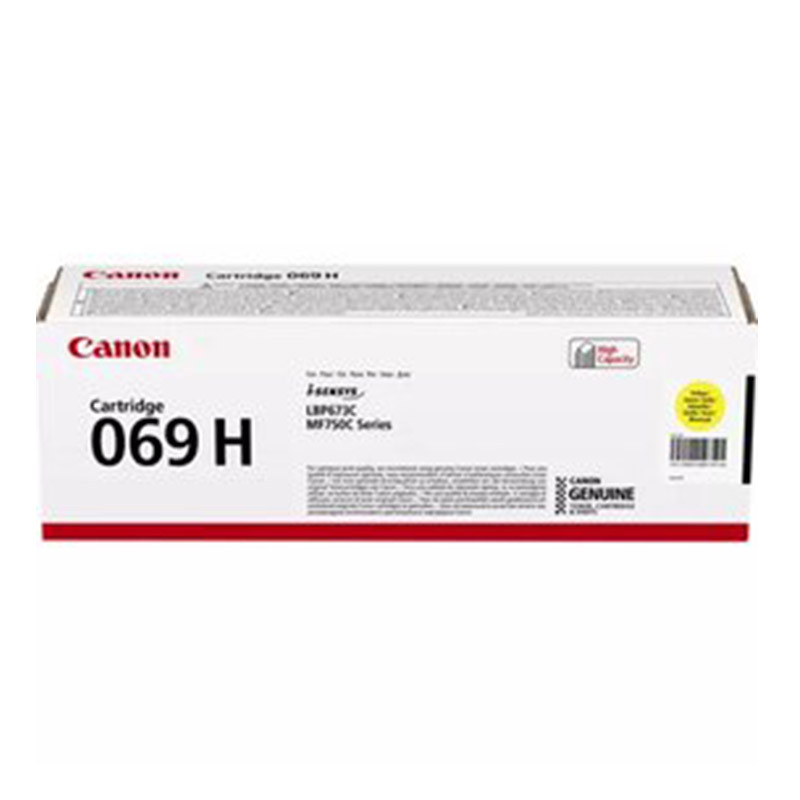 Toner Canon 069HY do i-SENSYS MF752/754Cdw | 5 500 str. | yellow Toner Canon 069HY do i-SENSYS MF752/754Cdw | 5 500 str. | yellow