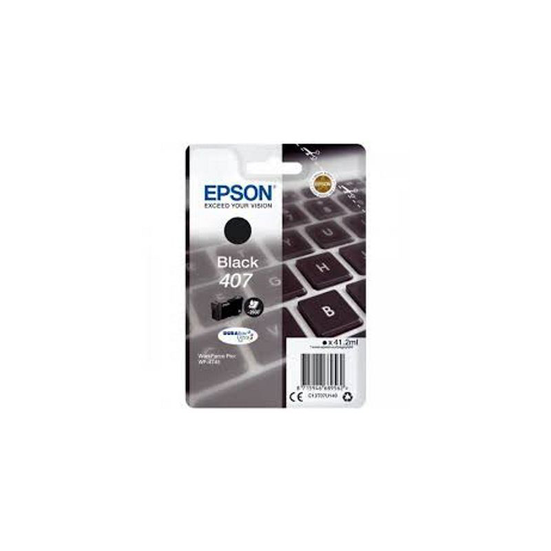 Tusz Epson 407 do WF-4745DTWF | 41,2 ml | Black