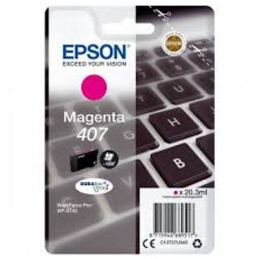 Tusz Epson 407 do WF-4745DTWF | 20,3 ml | Magenta