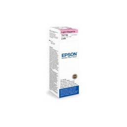Butelka z tuszem EpsonT6736 do L800, L1800 | 70ml | light magenta