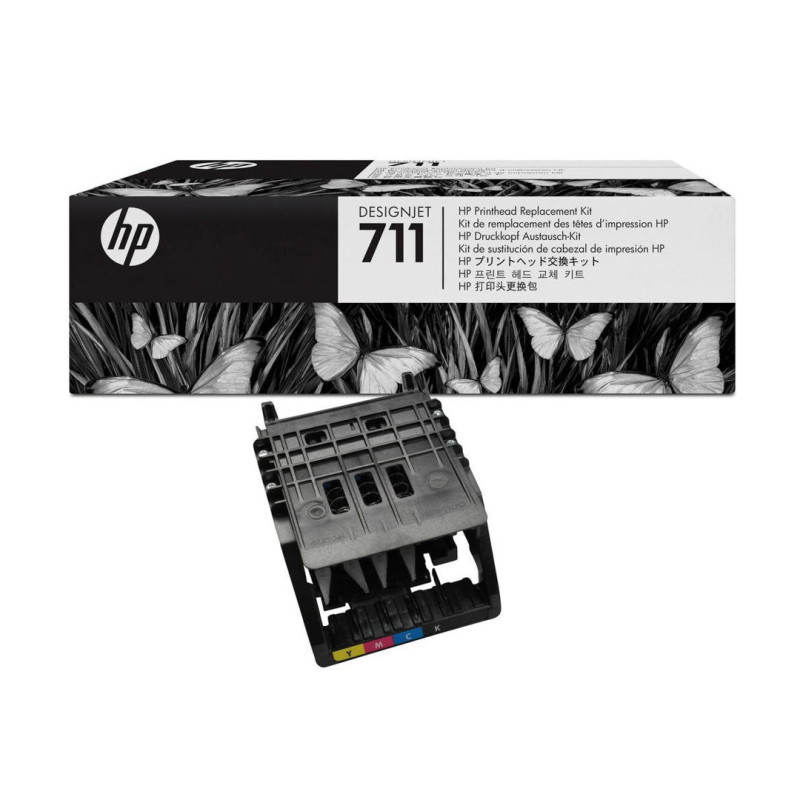 Zestaw zamiennej głowicy drukującej HP 711 | Designjet T120/T520 Zestaw zamiennej głowicy drukującej HP 711 | Designjet T120/T520