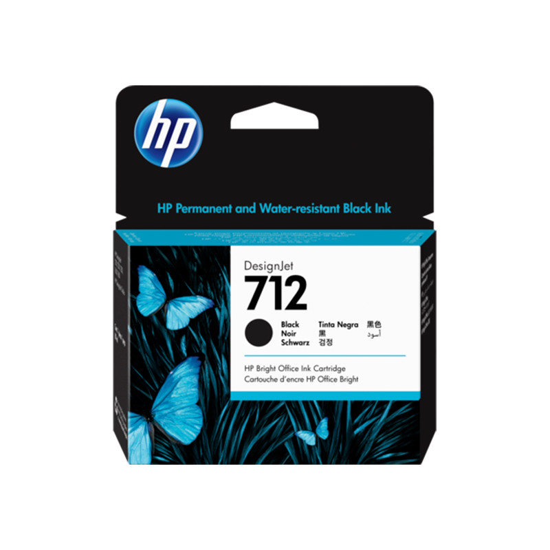 Tusz HP 712 | 80ml | black Tusz HP 712 | 80ml | black