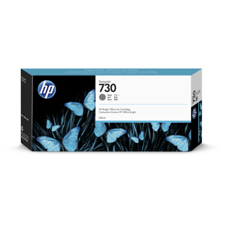 Tusz HP 730 do Designjet T1700 | 300ml | Gray