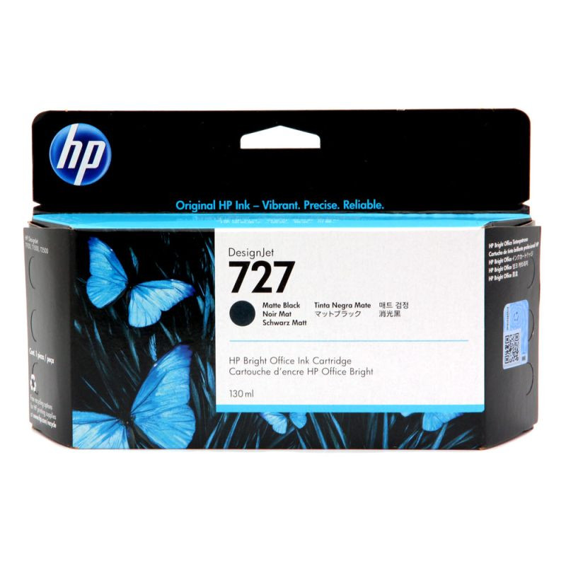 Tusz HP 727 do Designjet T920/1500/2500 | 130ml | matte black Tusz HP 727 do Designjet T920/1500/2500 | 130ml | matte black