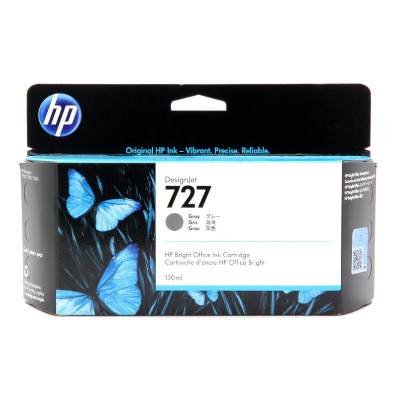 Tusz HP 727 do Designjet T920/1500/2500 | 130ml | grey Tusz HP 727 do Designjet T920/1500/2500 | 130ml | grey