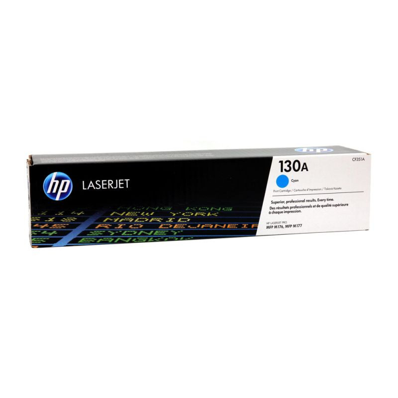 Toner HP 130A do Color LaserJet Pro M176/177 | 1 000 str. | cyan Toner HP 130A do Color LaserJet Pro M176/177 | 1 000 str. | cyan