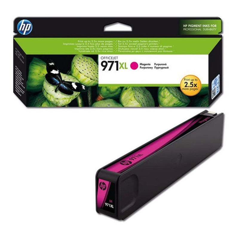 Tusz HP 971XL do Officejet Pro X451DW/476DW/551DW/576DW | 6 600 str. | magenta Tusz HP 971XL do Officejet Pro X451DW/476DW/551DW/576DW | 6 600 str. | magenta