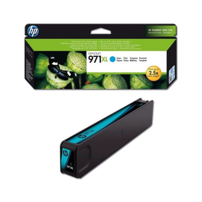 Tusz HP 971XL do Officejet Pro X451DW/476DW/551DW/576DW | 6 600 str. | cyan Tusz HP 971XL do Officejet Pro X451DW/476DW/551DW/576DW | 6 600 str. | cyan