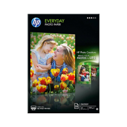 Papier HP fotograficzny Everyday | błyszczący | 25 str. | 200 g/m | A4