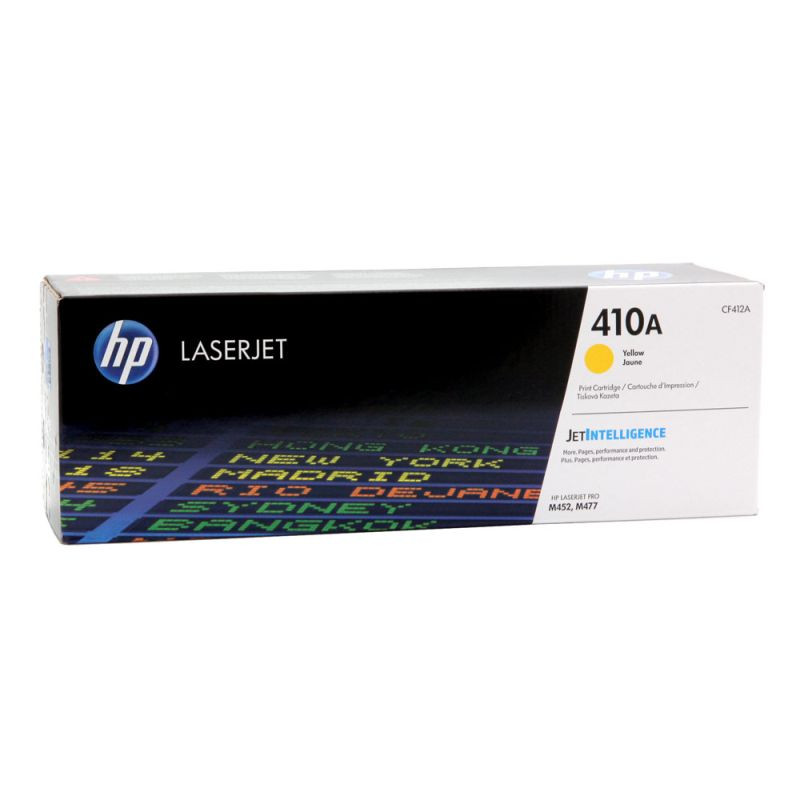 Toner HP 410A do Color LaserJet Pro M452/M477 | 2 300 str. | yellow Toner HP 410A do Color LaserJet Pro M452/M477 | 2 300 str. | yellow