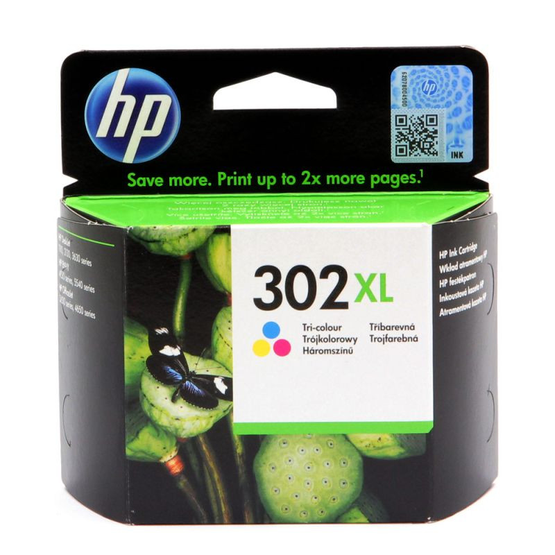 Tusz HP 302XL do Deskjet 1110/2130/3630 | 300 str. | CMY Tusz HP 302XL do Deskjet 1110/2130/3630 | 300 str. | CMY