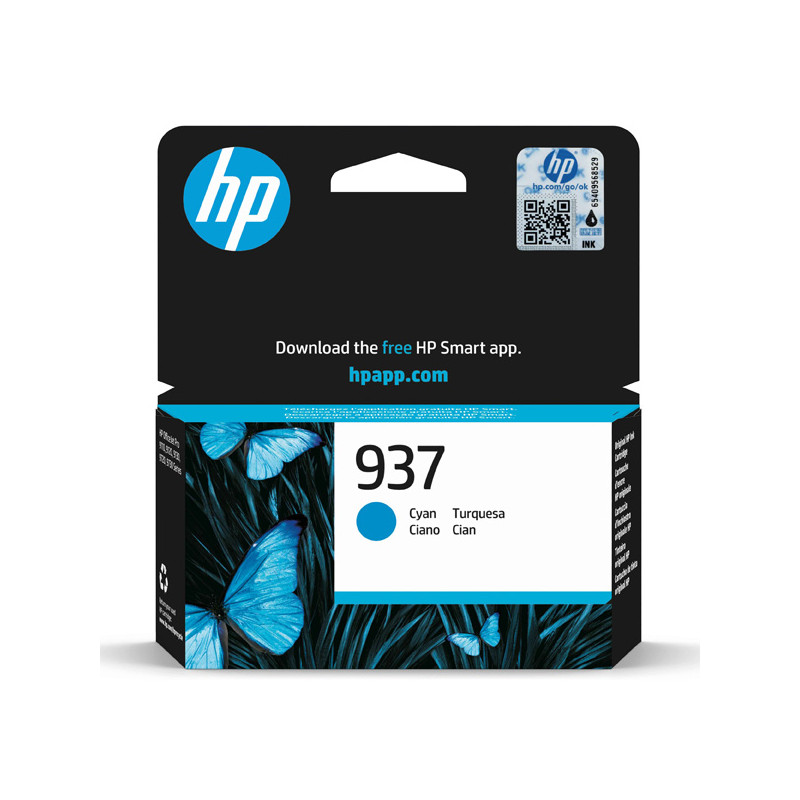 Tusz HP 937 | 800 str. | Cyan
