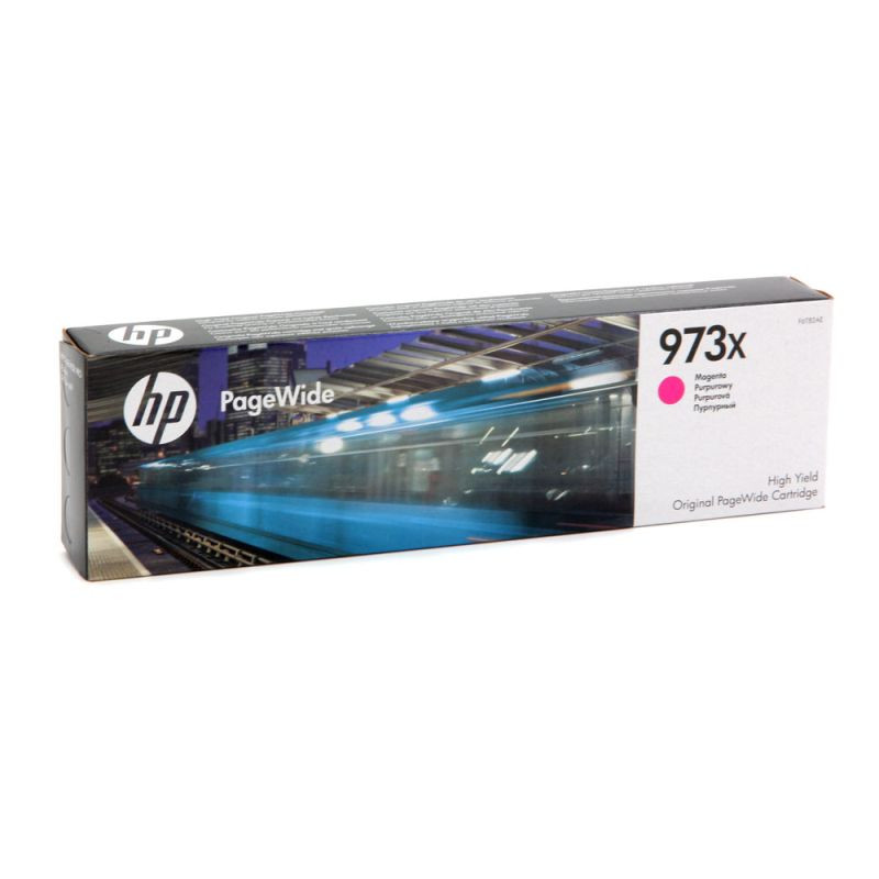Tusz HP 973X do PageWide Pro 452DW/DWT, 477DW/DWT | 7 000 str. | magenta Tusz HP 973X do PageWide Pro 452DW/DWT, 477DW/DWT | 7 000 str. | magenta