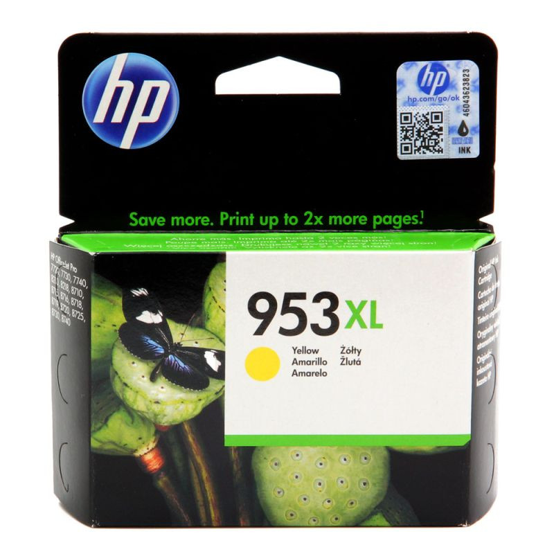 Tusz HP 953XL do OfficeJet Pro 8210/8710/8715/8720/8725 | 1 450 str. | yellow Tusz HP 953XL do OfficeJet Pro 8210/8710/8715/8720/8725 | 1 450 str. | yellow