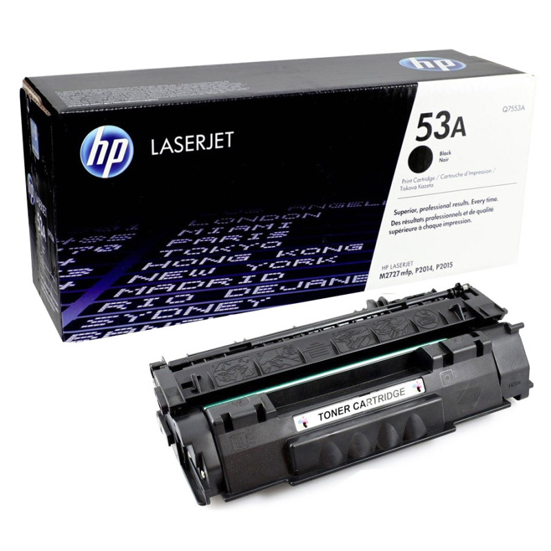 Toner HP 53A do LaserJet P2014/2015, M2727 | 3 000 str. | black Toner HP 53A do LaserJet P2014/2015, M2727 | 3 000 str. | black