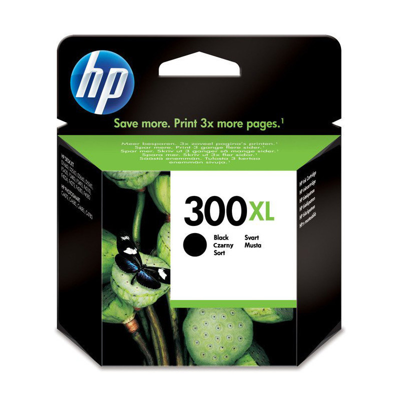Tusz HP 300XL do Deskjet D1660/2560/2660/5560, F2480/4280 | 600 str. | black