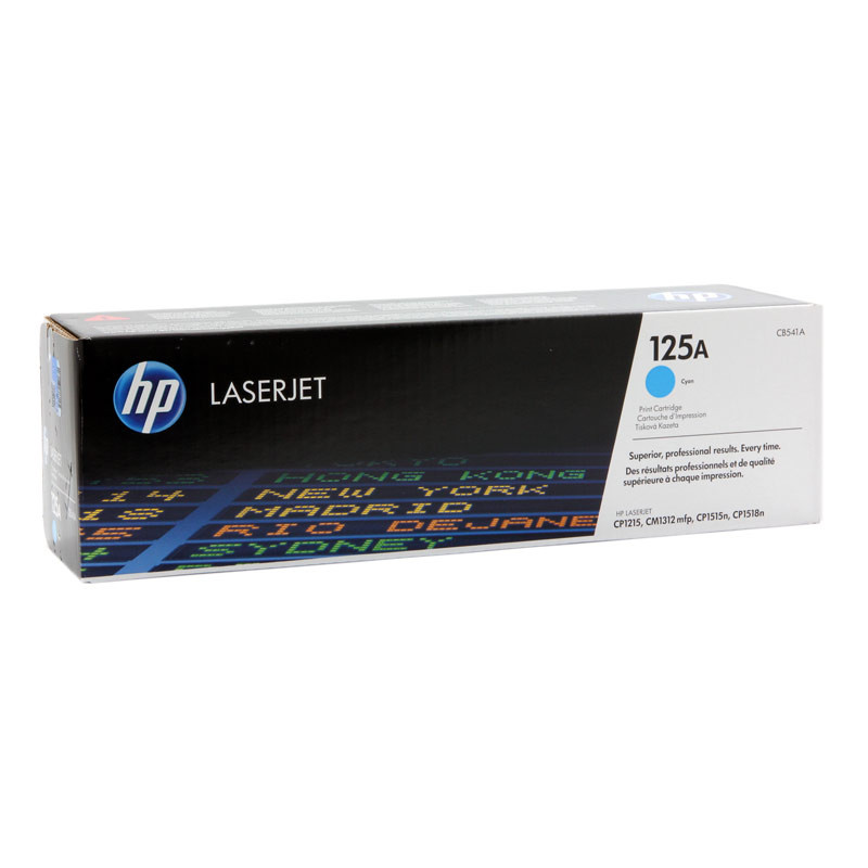 Toner HP 125A do Color LaserJet CP1215/1312/1515 | 1 400 str. | cyan Toner HP 125A do Color LaserJet CP1215/1312/1515 | 1 400 str. | cyan