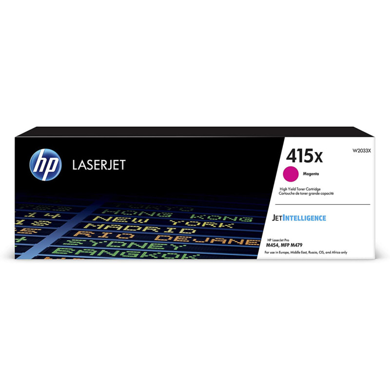 Toner HP 415X do Color LaserJet Pro M454, MFP M479 | 6 000 str. | magenta Toner HP 415X do Color LaserJet Pro M454, MFP M479 | 6 000 str. | magenta