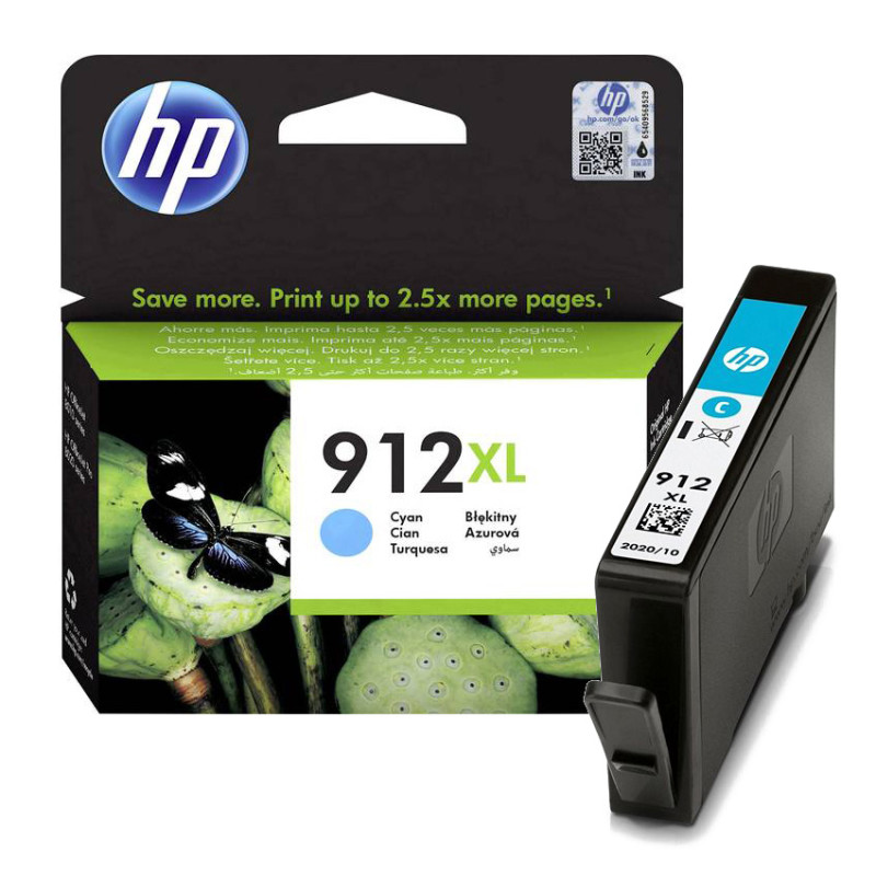 Tusz HP 912XL | 825 str. | Cyan Tusz HP 912XL | 825 str. | Cyan