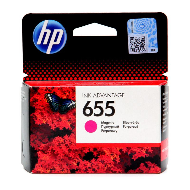 Tusz HP 655 do Deskjet 3525/4615/4625/5525/6525 | 600 str. | magenta Tusz HP 655 do Deskjet 3525/4615/4625/5525/6525 | 600 str. | magenta