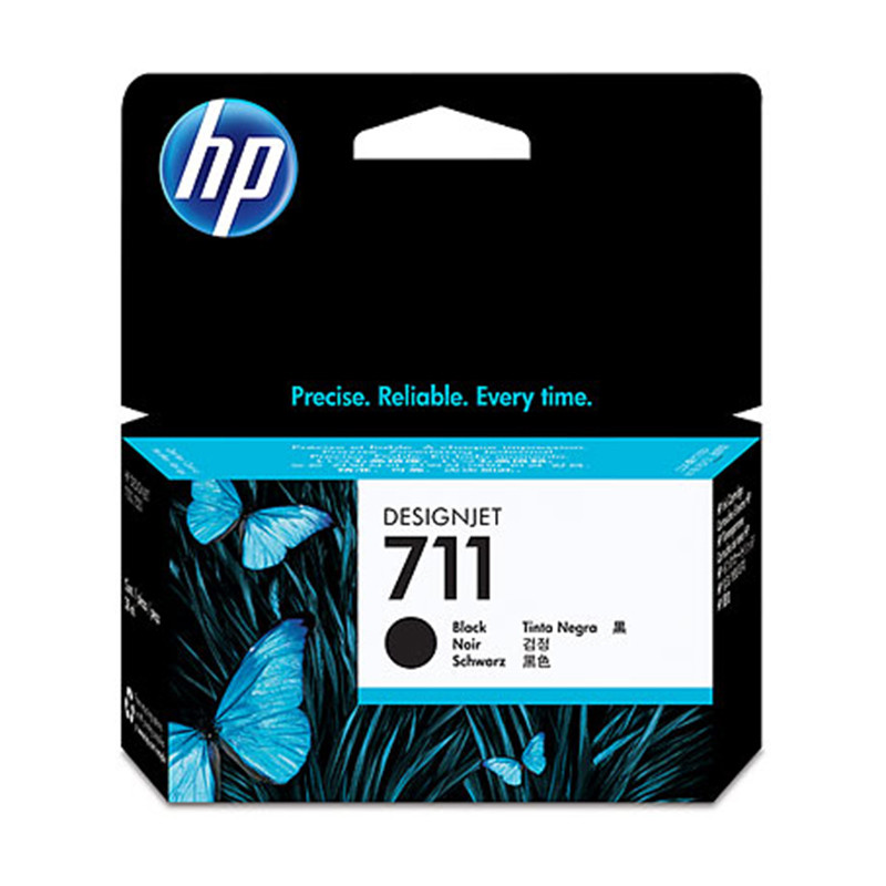 Tusz HP 711 do Designjet T120/520 | 38ml | black Tusz HP 711 do Designjet T120/520 | 38ml | black