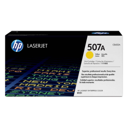 Toner HP 507A do LaserJet M551/570/575 | 6 000 str. | yellow